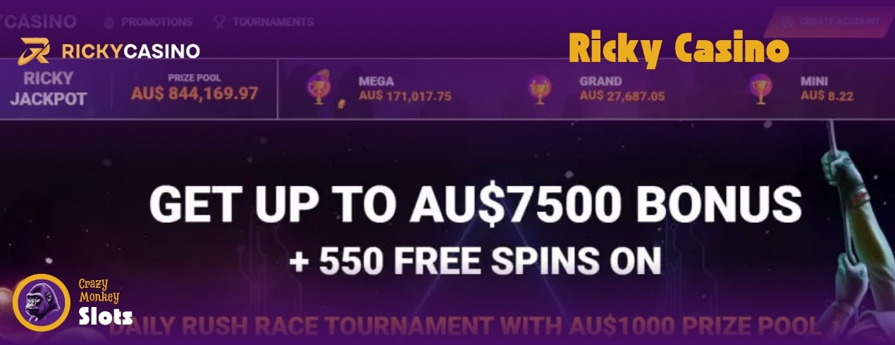 Ricky Casino Australia Slots Variety